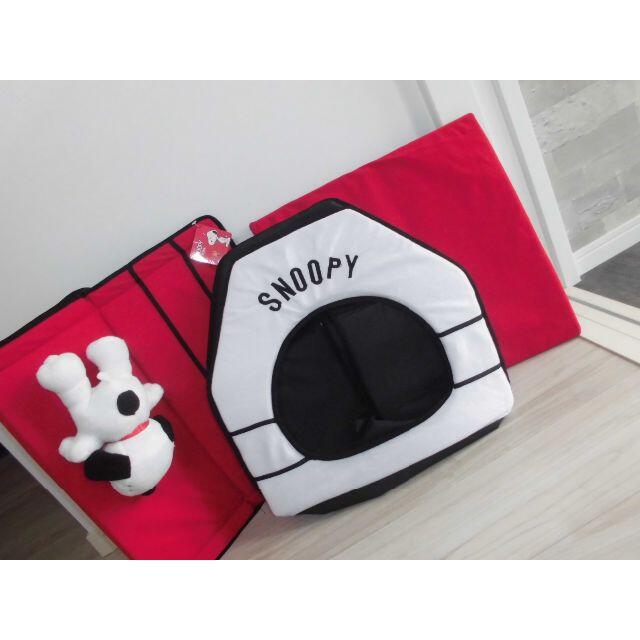 SNOOPY(スヌーピー)の新品スヌーピーSNOOPYペットハウス組み立て簡単ベッド その他のペット用品(犬)の商品写真