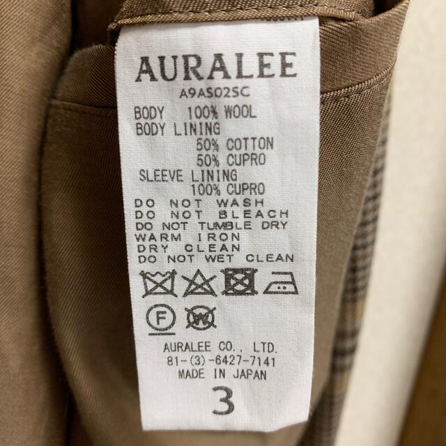 SUNSEA(サンシー)のAURALEE  ブルゾン メンズのジャケット/アウター(ブルゾン)の商品写真