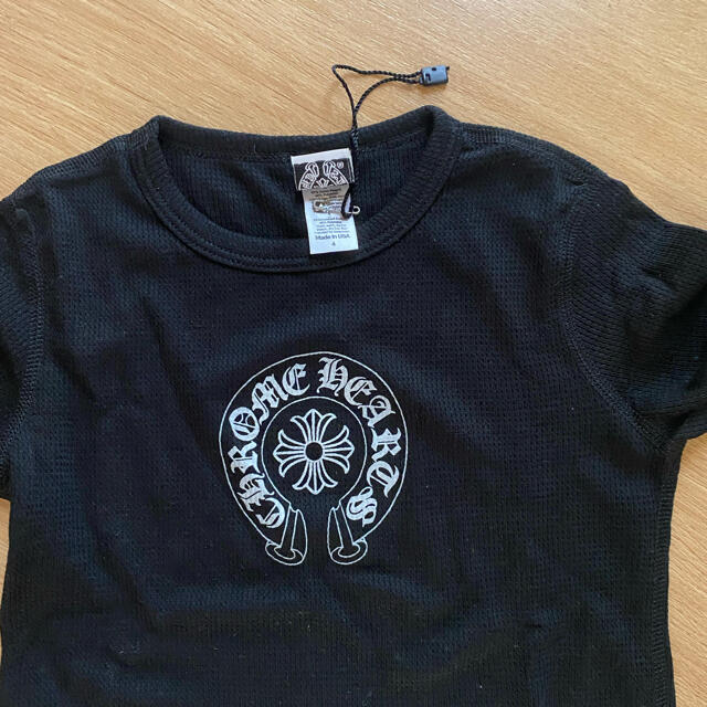 Chrome Hearts(クロムハーツ)の【未使用】クロムハーツ　キッズ　サーマルカットソー（4） キッズ/ベビー/マタニティのキッズ服男の子用(90cm~)(Tシャツ/カットソー)の商品写真