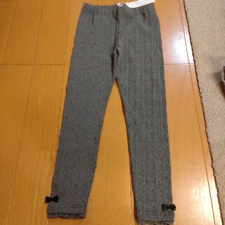 エニィファム(anyFAM)のanyFAM 綿ニットレギンスお色 濃いグレー size 130(パンツ/スパッツ)