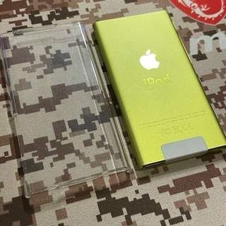 アップル(Apple)のipod nano 7世代 イエロー(ポータブルプレーヤー)