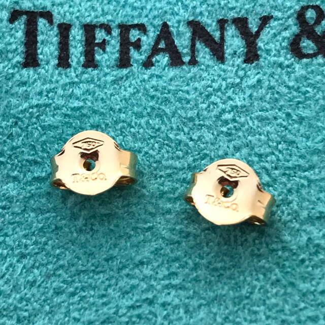 Tiffany K18YGナイフエッジ フープ ピアス美品 | www.innoveering.net