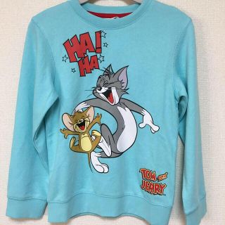 ディズニー(Disney)のレア 完売品 希少 ❤️ H&M トムとジェリー トレーナー 薄い起毛(Tシャツ/カットソー)