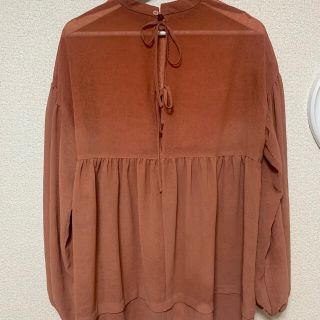 ダブルクローゼット(w closet)のW closet ブラウス バックリボン(シャツ/ブラウス(長袖/七分))