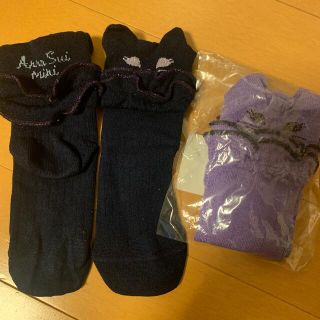 アナスイミニ(ANNA SUI mini)のアナスイミニ  靴下　2セット(靴下/タイツ)