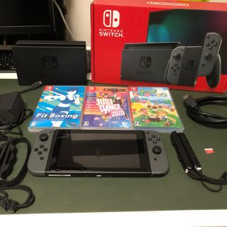 ニンテンドースイッチ(Nintendo Switch)のNintendo Switch Joy-Con(L)/(R) グレー(家庭用ゲーム機本体)