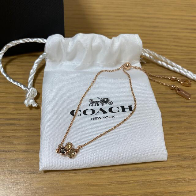 COACH(コーチ)のミニ ティー ローズ クラスター スライダー ブレスレット レディースのアクセサリー(ブレスレット/バングル)の商品写真