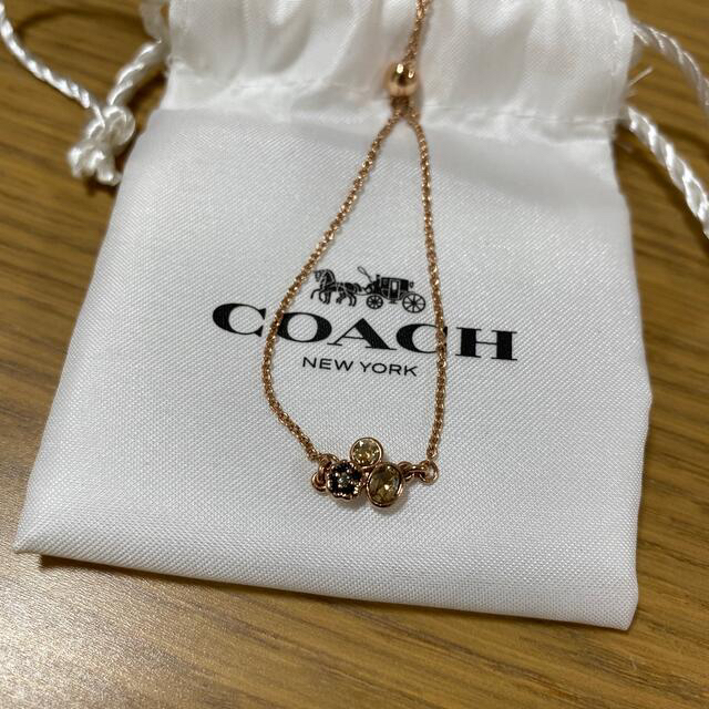 COACH(コーチ)のミニ ティー ローズ クラスター スライダー ブレスレット レディースのアクセサリー(ブレスレット/バングル)の商品写真