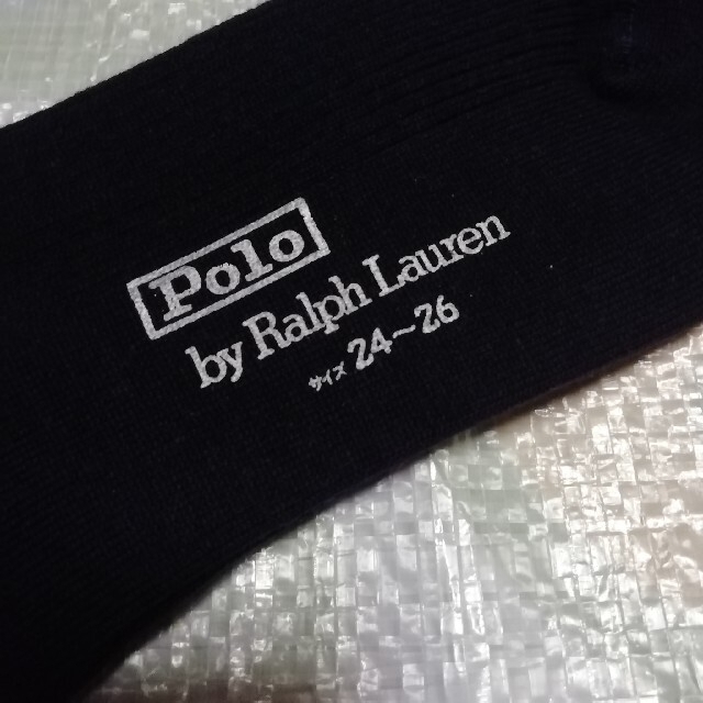 POLO RALPH LAUREN(ポロラルフローレン)のポロラルフローレン　靴下　24～26cm  メンズのレッグウェア(ソックス)の商品写真