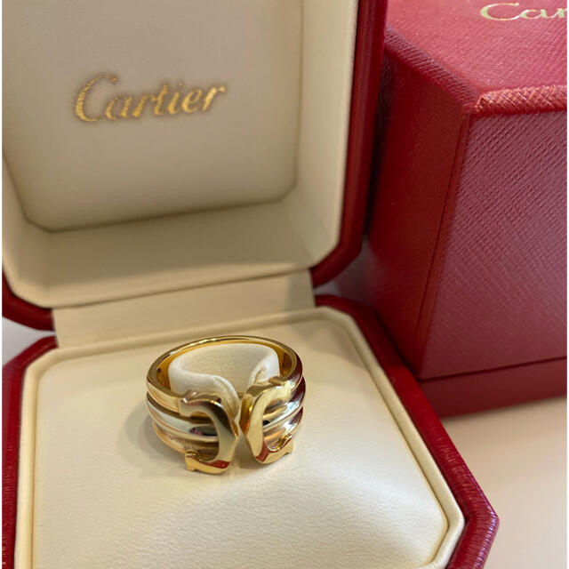 【良好品】 - Cartier 本日23：59まで‼️限定価格‼️カルティエ C2リング10号 Cartier リング(指輪)