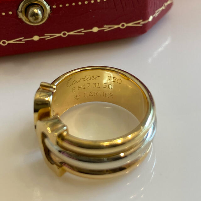 Cartier カルティエ スリーカラー サターン リング 18金 10号 | www