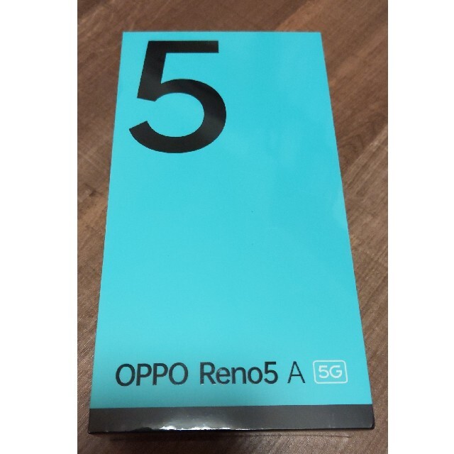 【新品未開封】OPPO Reno 5A 5G SIMフリー アイスブルー