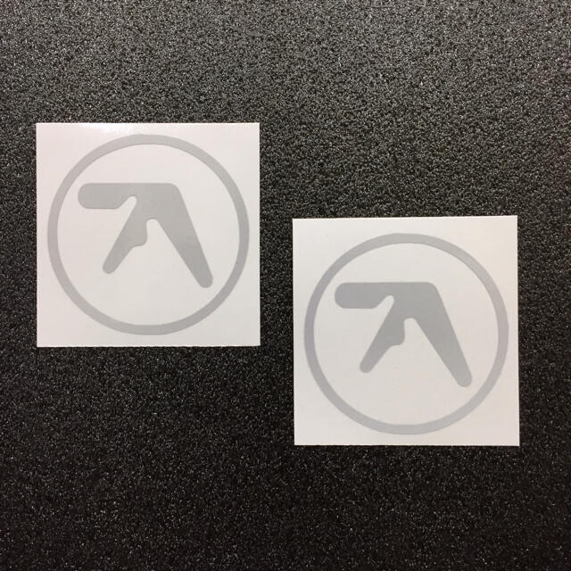 【2枚組】 APHEX TWIN ロゴ カッティングステッカー リフレクター素材 楽器の鍵盤楽器(キーボード/シンセサイザー)の商品写真