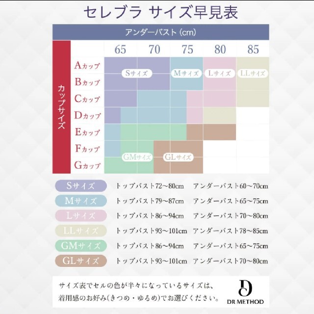 GM ノーブルベージ セレブラ METHOD CelleBra ドクターメソッド レディースの下着/アンダーウェア(ブラ)の商品写真