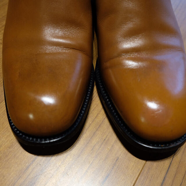 JM Weston ジョッパーブーツ 7D Camel / Black Carf