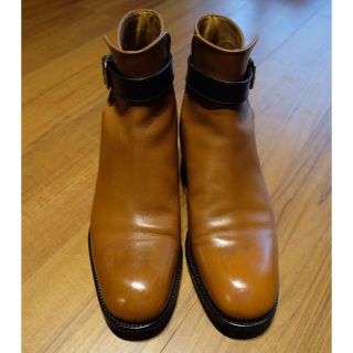 JM Weston ジョッパーブーツ 7D Camel / Black Carf