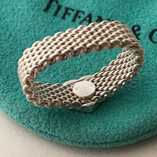 Tiffany サマセットハートメッシュリング 12.5号 | vrealitybolivia.com