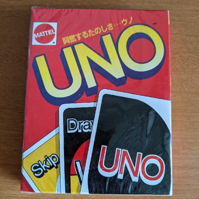 UNO／ウノ　カードゲーム　未開封新品 エンタメ/ホビーのテーブルゲーム/ホビー(トランプ/UNO)の商品写真