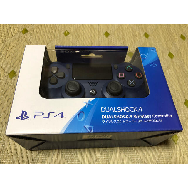 その他新品、未開封　ps4 純正　コントローラー　ミッドナイトブルー