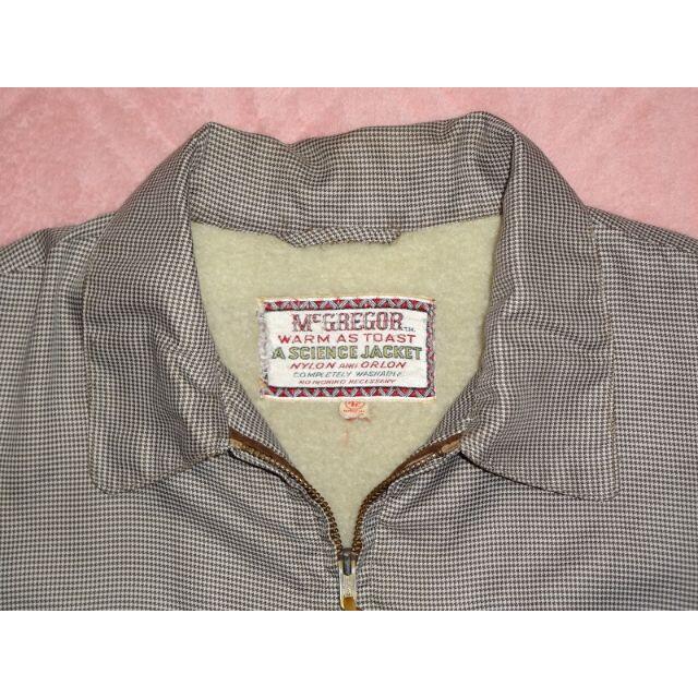 McGREGOR - 50年代 マクレガー 激レア SCIENCE JACKET 42 アンチ McGREGOR - 50年代 マクレガー 激レア SCIENCE JACKET 42 アンチ