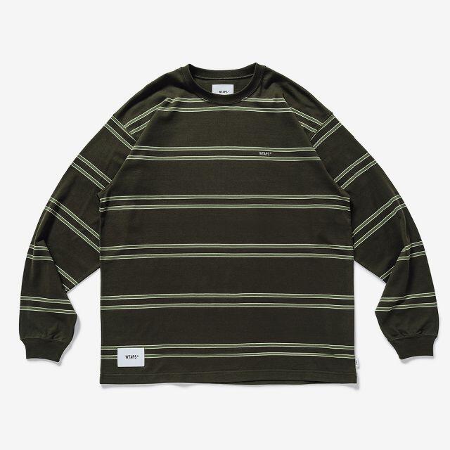 WTAPS ボーダー ロンT M(02)WTAPS