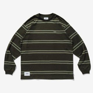 ダブルタップス(W)taps)のJAM 02 LS 2 M OD WTAPS 21ss ボーダー ロンT(Tシャツ/カットソー(七分/長袖))