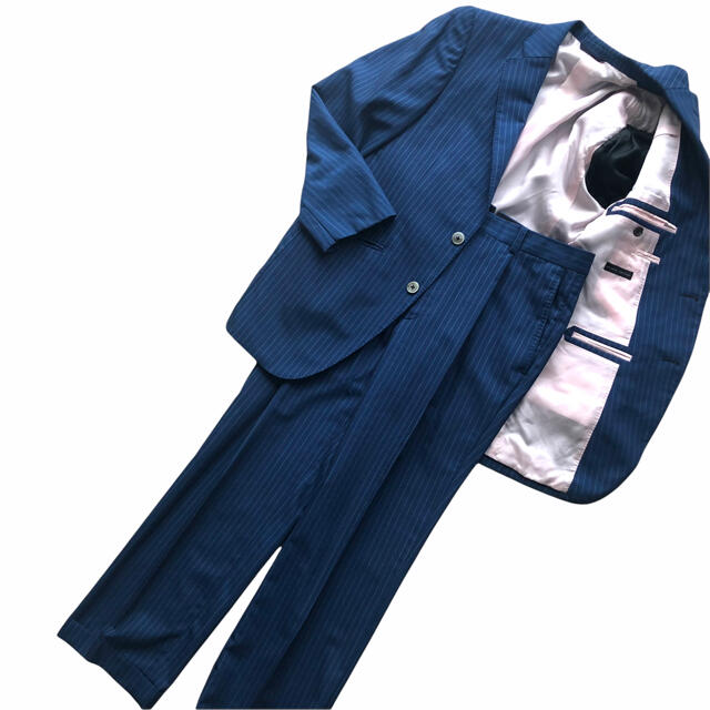 LORO PIANA(ロロピアーナ)の麻布テーラー スーツ　セットアップ CARLO BARBARA メンズのスーツ(セットアップ)の商品写真