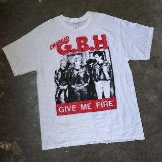 ギルタン(GILDAN)のG.B.H Ｔシャツ Lサイズ パンク バンドTシャツ gbh(Tシャツ/カットソー(半袖/袖なし))