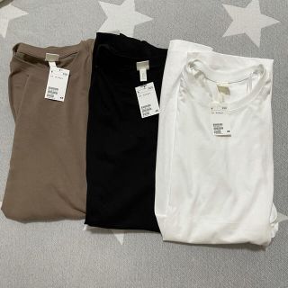 エイチアンドエム(H&M)のロング ノースリーブ Tシャツ(Tシャツ(半袖/袖なし))