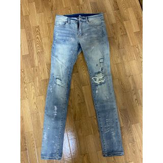 フィアオブゴッド(FEAR OF GOD)のmnml Denim Pants ミニマル スキニー ダメージジーンズ 29(デニム/ジーンズ)