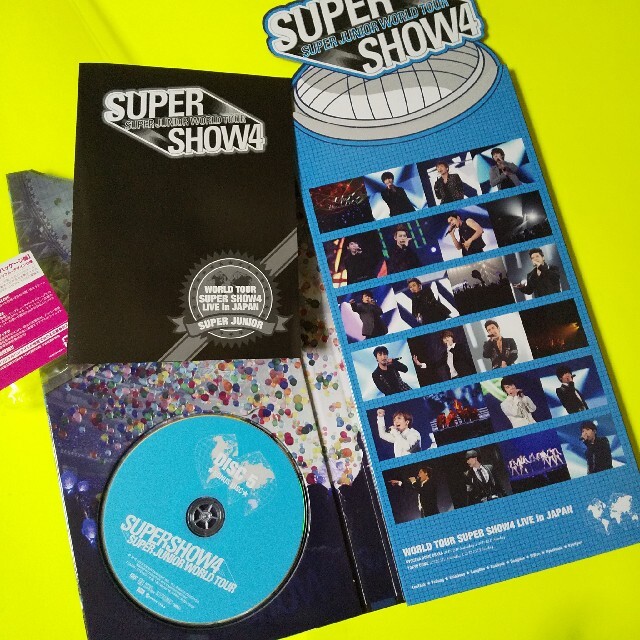 SUPER JUNIOR(スーパージュニア)のSUPER JUNIOR【初回生産限定盤】ライヴDVDなど★【FC-限定DVD】 エンタメ/ホビーのDVD/ブルーレイ(ミュージック)の商品写真