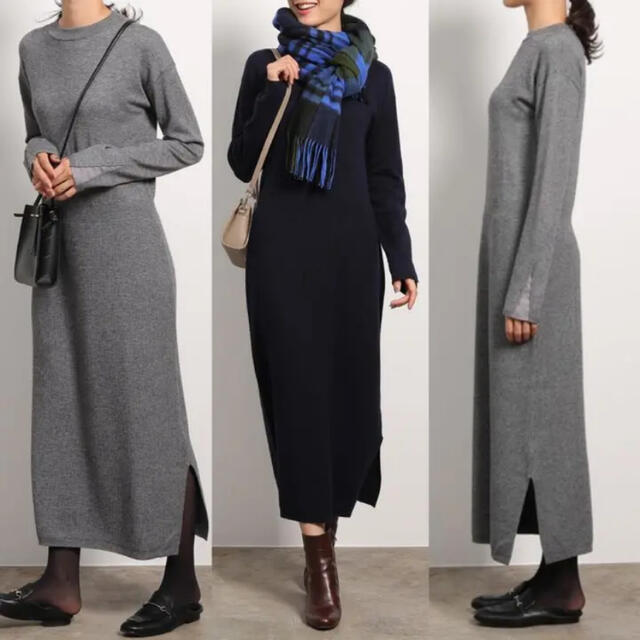 ROPE' - ROPE カシミヤ混 ニットワンピース IENA ANAYI BEAMSの ROPE' - ROPE カシミヤ混 ニットワンピース IENA ANAYI BEAMSの
