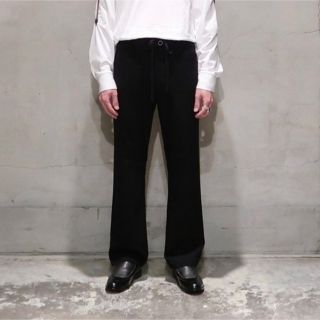 サンシー(SUNSEA)の9/24まで出品！SUNSEA TEKETEKE PANTS ブラック(スラックス)