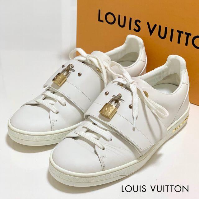 超美品 LOUIS VUITTON ヴィトン ガストンV レザースニーカー