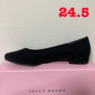 ジェリービーンズ(JELLY BEANS)の★新品同様！ジェリービーンズ　黒パンプス　24.5★(ハイヒール/パンプス)