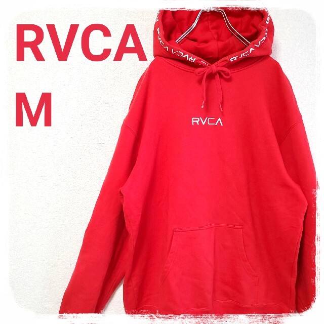 RVCA - 【専用】ルーカ RVCA センターロゴ プルオーバーパーカー