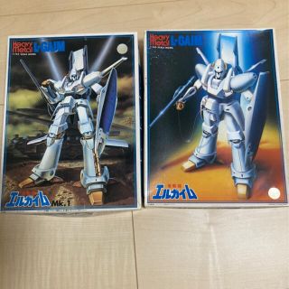 バンダイ(BANDAI)の旧キット　エルガイム 初回流通版＆通常版セット(模型/プラモデル)