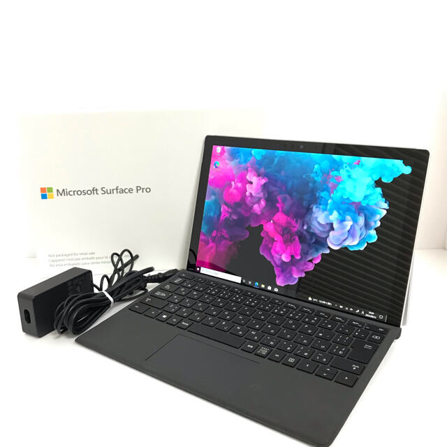 Microsoft(マイクロソフト)の[超美品]　Surface Pro5 8G/256G  Office2019 スマホ/家電/カメラのPC/タブレット(ノートPC)の商品写真