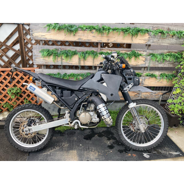 車体kdx125 sr 不動車・部品取り車