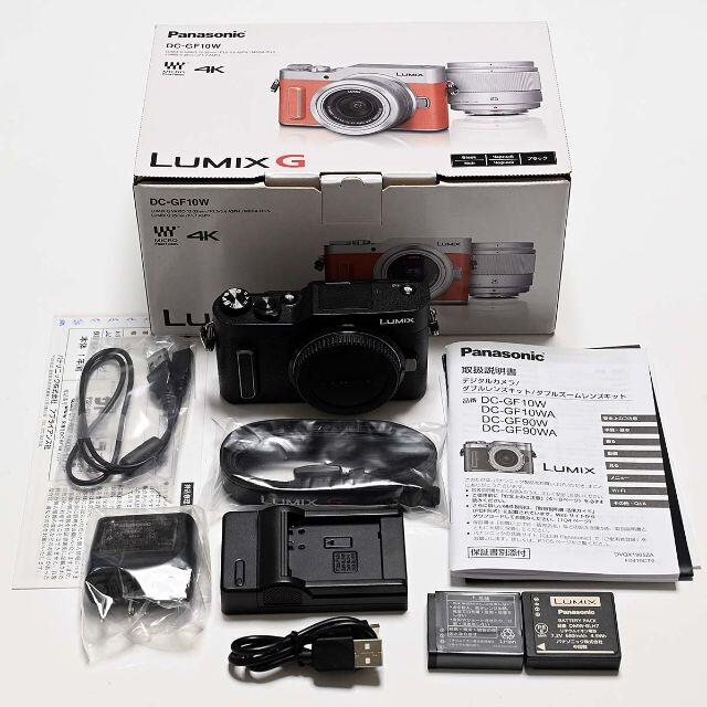 Panasonic LUMIX DC-GF10WA ブラック - 通販 - pinehotel.info