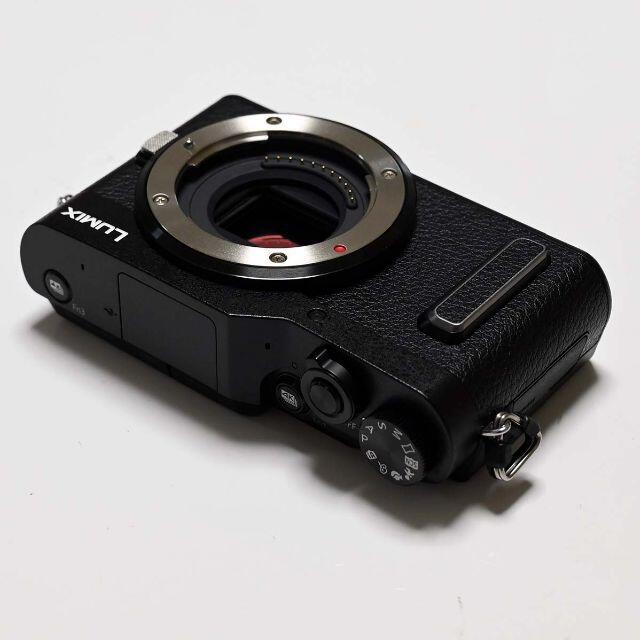 Panasonic(パナソニック)の【保証付】LUMIX G DC-GF10 黒 ブラック ボディ スマホ/家電/カメラのカメラ(ミラーレス一眼)の商品写真