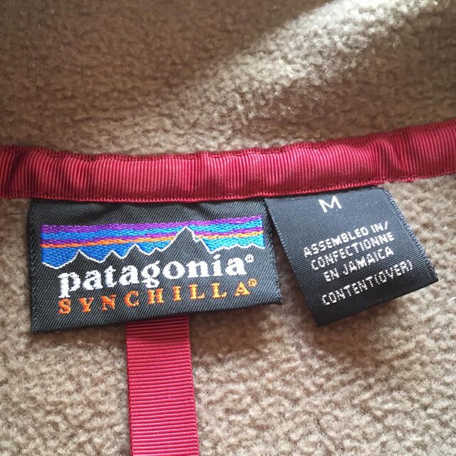 patagonia(パタゴニア)のpatagonia パタゴニア シンチラ スナップt Mサイズ アッシュタン メンズのジャケット/アウター(ブルゾン)の商品写真