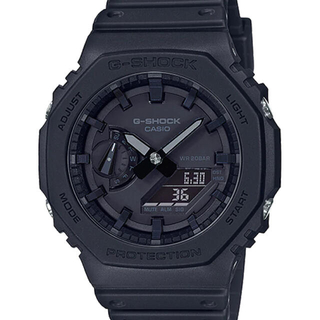 ジーショック(G-SHOCK)のカシオ Gショック GA-2100-1A1JF 黒  新品・未使用、タグ付き(腕時計(アナログ))
