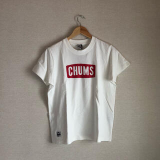 チャムス(CHUMS)の新品　チャムス　CHUMS   Tシャツ　ホワイト　レディースL(Tシャツ(半袖/袖なし))