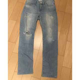 グローバルワーク(GLOBAL WORK)のグローバルワーク⭐️MENS ダメージデニム ジーンズ M(デニム/ジーンズ)