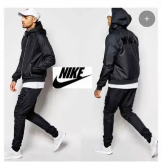 ナイキ(NIKE)のNIKE  ナイキ　セットアップ　ナイロントラックスーツ　日本未発売 Sサイズ(ナイロンジャケット)