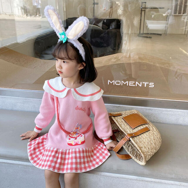 140cmステラルーセーター　 キッズ/ベビー/マタニティのキッズ服女の子用(90cm~)(ワンピース)の商品写真