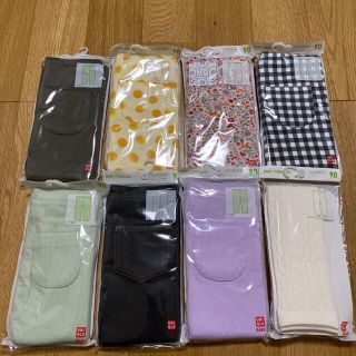 ユニクロ(UNIQLO)の新品未使用 UNIQLO 10分丈レギンス7点＋ニットレギンスセット(パンツ/スパッツ)