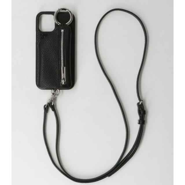 BEAUTY&YOUTH UNITED ARROWS(ビューティアンドユースユナイテッドアローズ)のajew CADENAS ストラップ iPhone 12/12 Proケース スマホ/家電/カメラのスマホアクセサリー(iPhoneケース)の商品写真