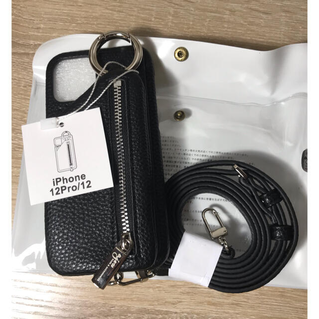 BEAUTY&YOUTH UNITED ARROWS(ビューティアンドユースユナイテッドアローズ)のajew CADENAS ストラップ iPhone 12/12 Proケース スマホ/家電/カメラのスマホアクセサリー(iPhoneケース)の商品写真